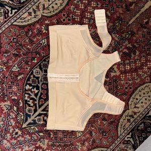 Bra -front opening and shoulders also open